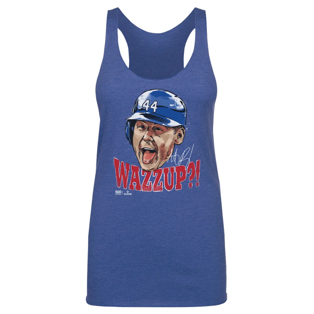 Anthony Rizzo Chicago C Wazzup WHT sold by 500 Level
