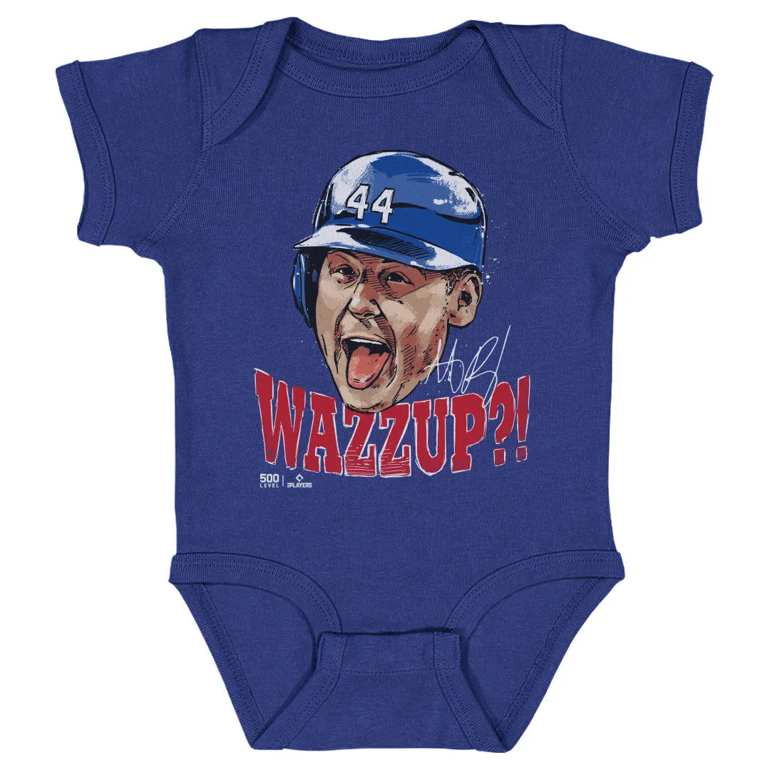 Anthony Rizzo Chicago C Wazzup WHT sold by 500 Level