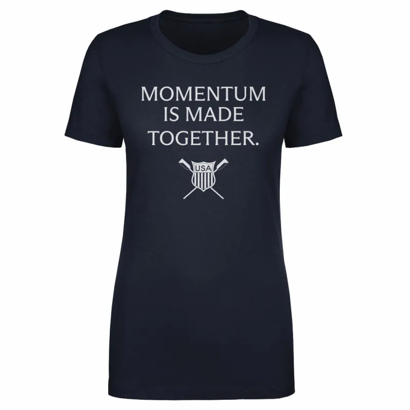 USRowing Momentum Is Made Together WHT sold by 500 Level