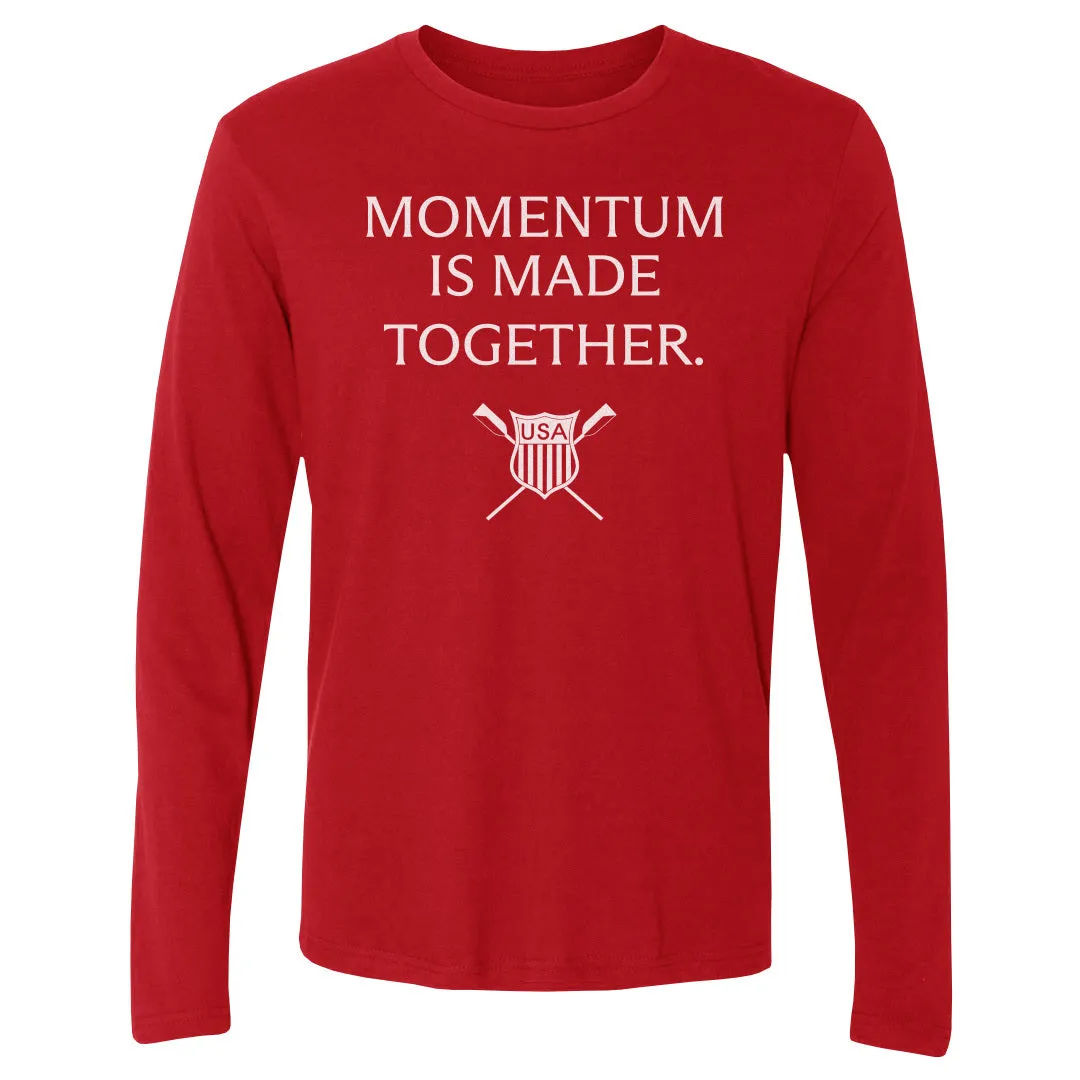 USRowing Momentum Is Made Together WHT sold by 500 Level product image thumbnail 2