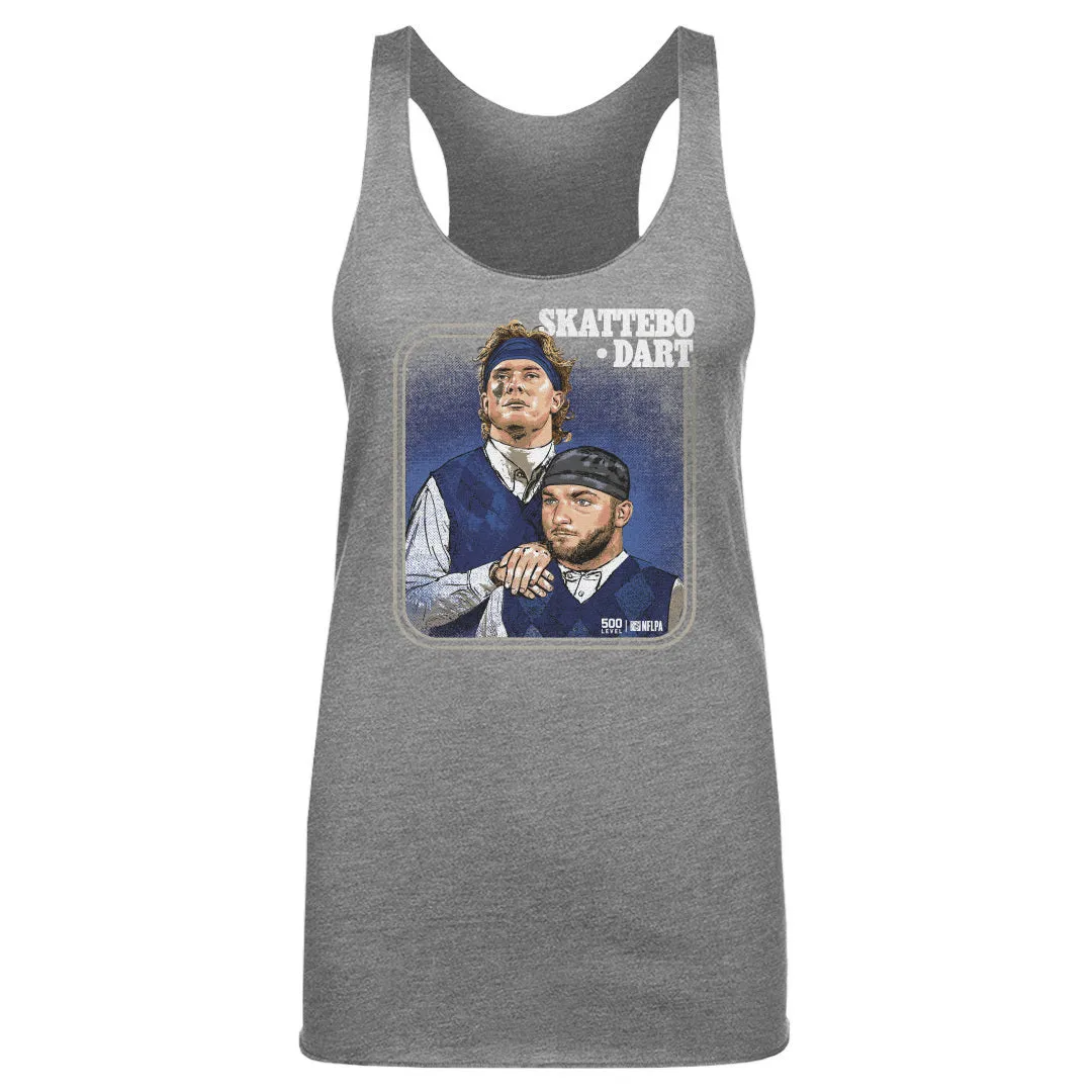 Jaxson Dart & Cam Skattebo New York G Step Brothers WHT sold by 500 Level