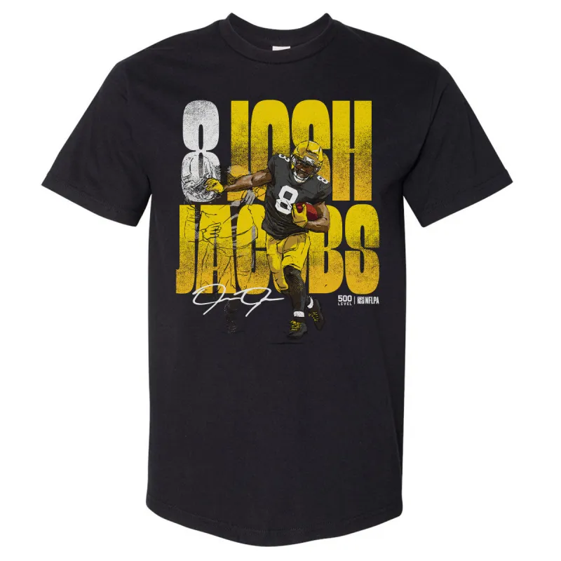 Josh Jacobs Green Bay Stiff Arm WHT sold by 500 Level