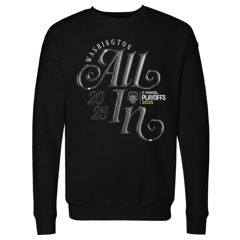 Washington Spirit NWSL Playoff All In 2025 WHT sold by 500 Level