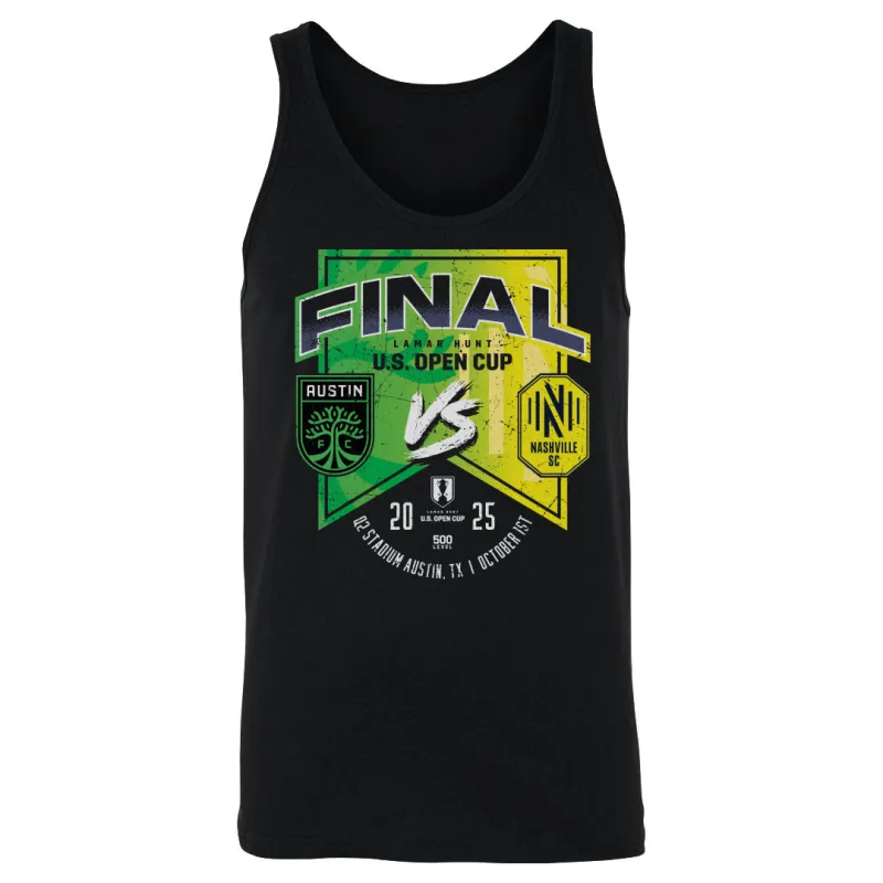 U.S. Open Cup 2025 Austin FC Vs. Nashville SC WHT sold by 500 Level