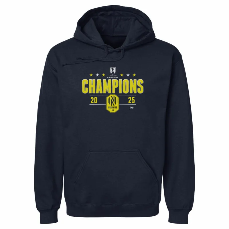 U.S. Open Cup 2025 Nashville SC Champions WHT sold by 500 Level