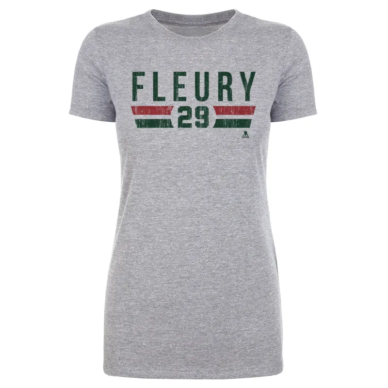 Marc-Andre Fleury Minnesota Font sold by 500 Level