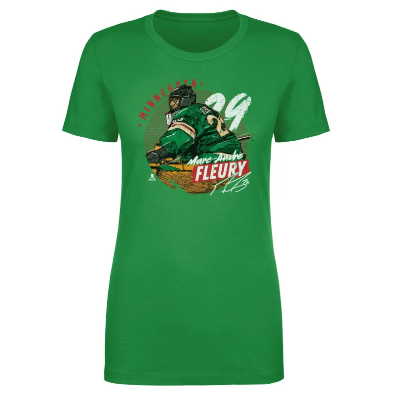 Marc-Andre Fleury Minnesota Dots WHT sold by 500 Level