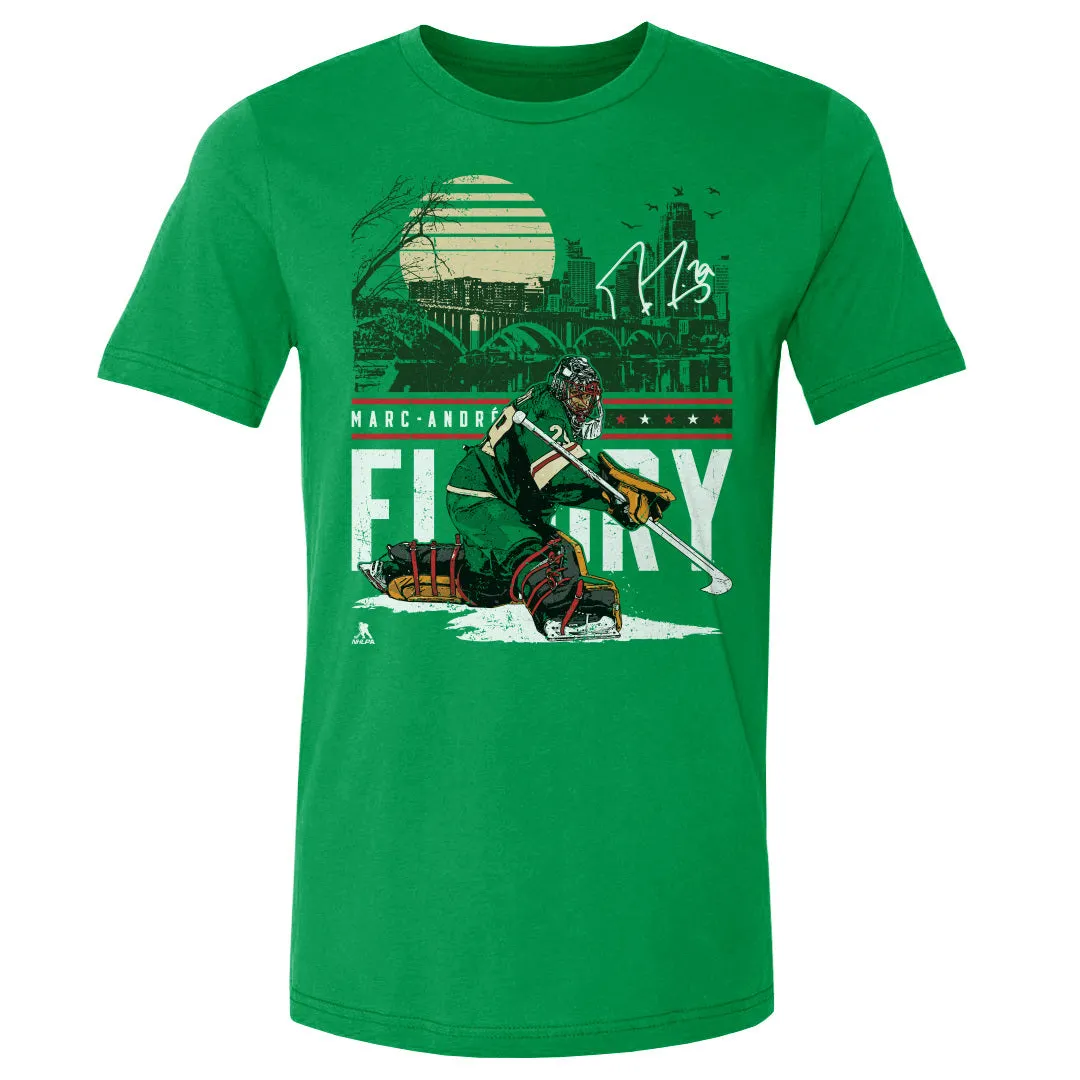 Marc-Andre Fleury Minnesota City Skyline WHT sold by 500 Level product image thumbnail 2