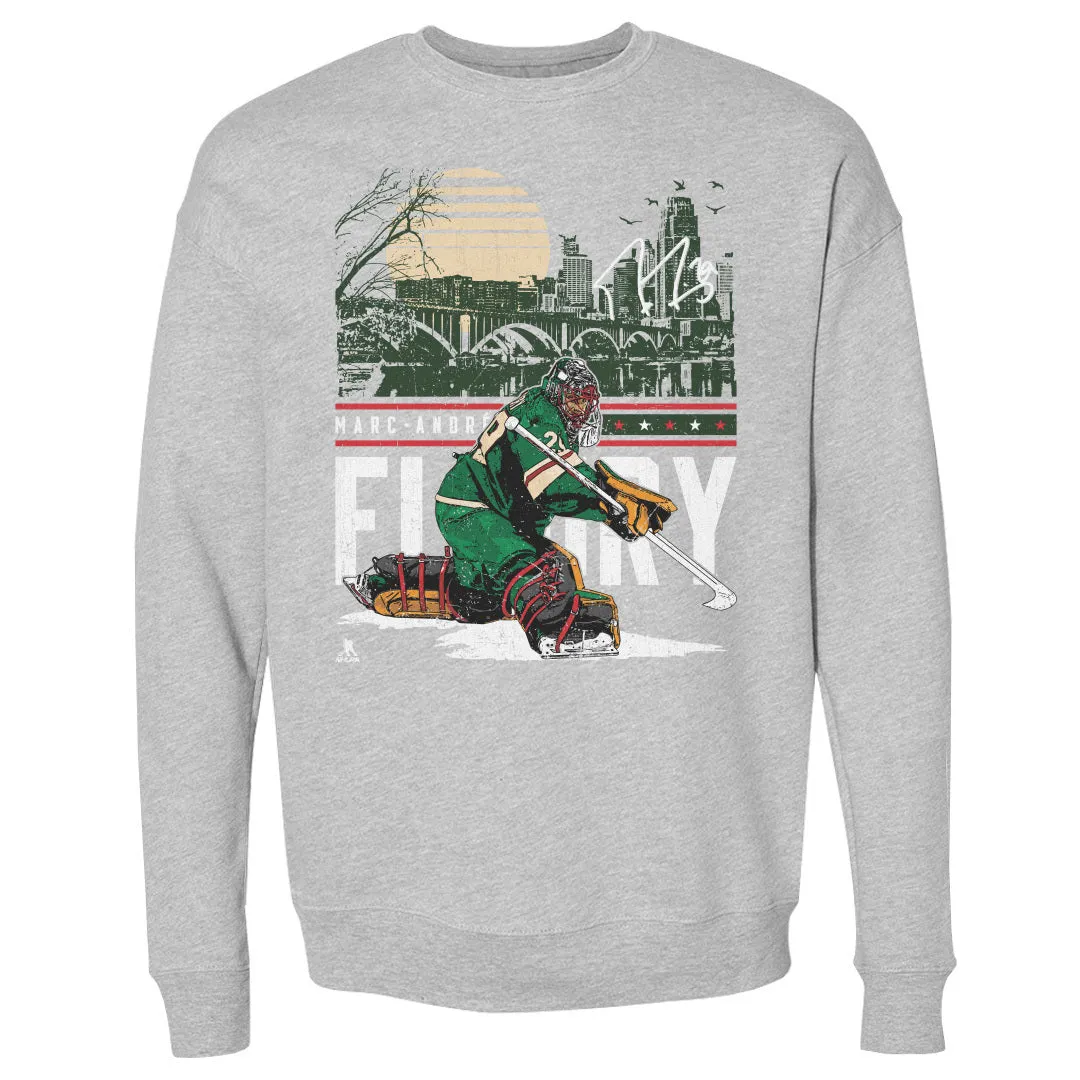 Marc-Andre Fleury Minnesota City Skyline WHT sold by 500 Level