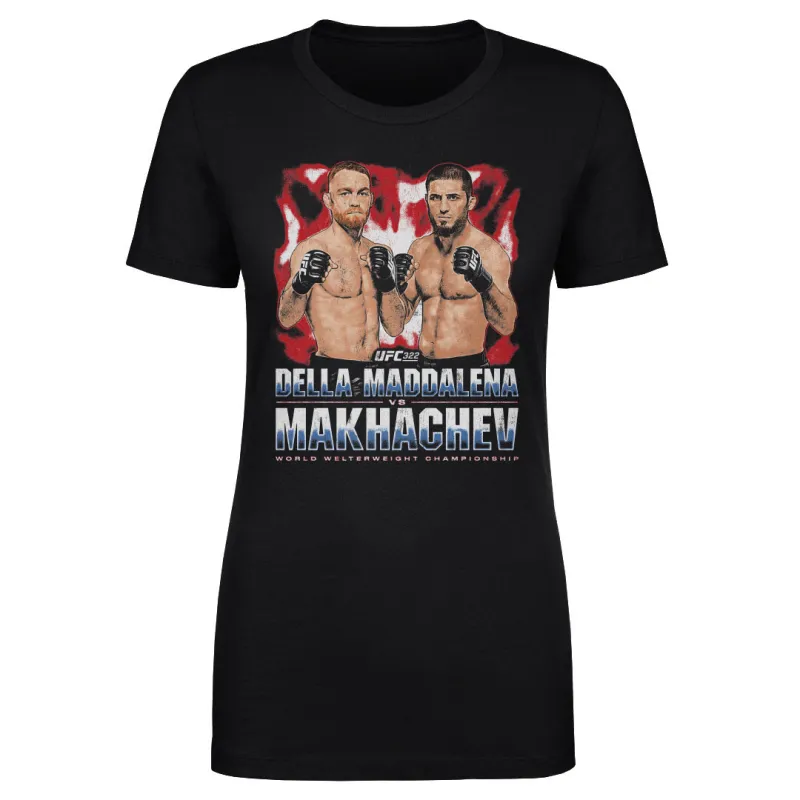 UFC 322 Della Maddalena Vs. Makhachev Vintage WHT sold by 500 Level