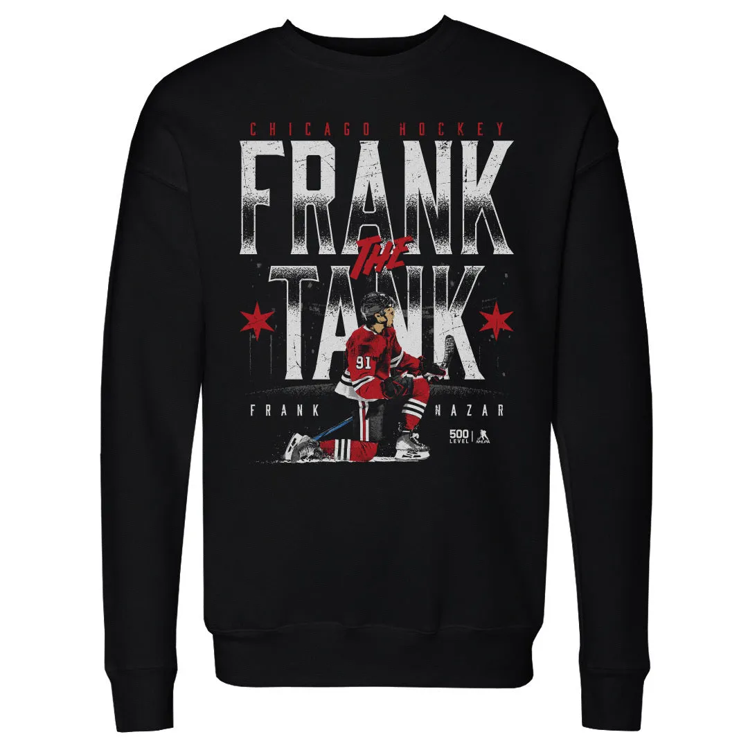 Frank Nazar Chicago Frank The Tank WHT sold by 500 Level