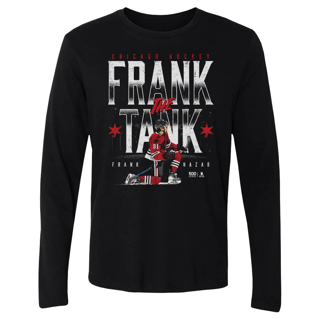 Frank Nazar Chicago Frank The Tank WHT sold by 500 Level