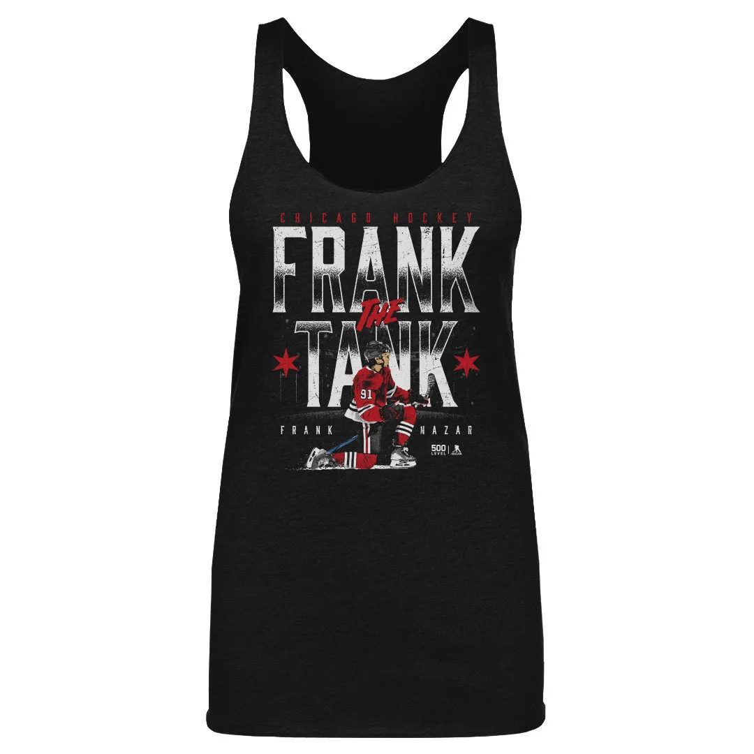 Frank Nazar Chicago Frank The Tank WHT sold by 500 Level