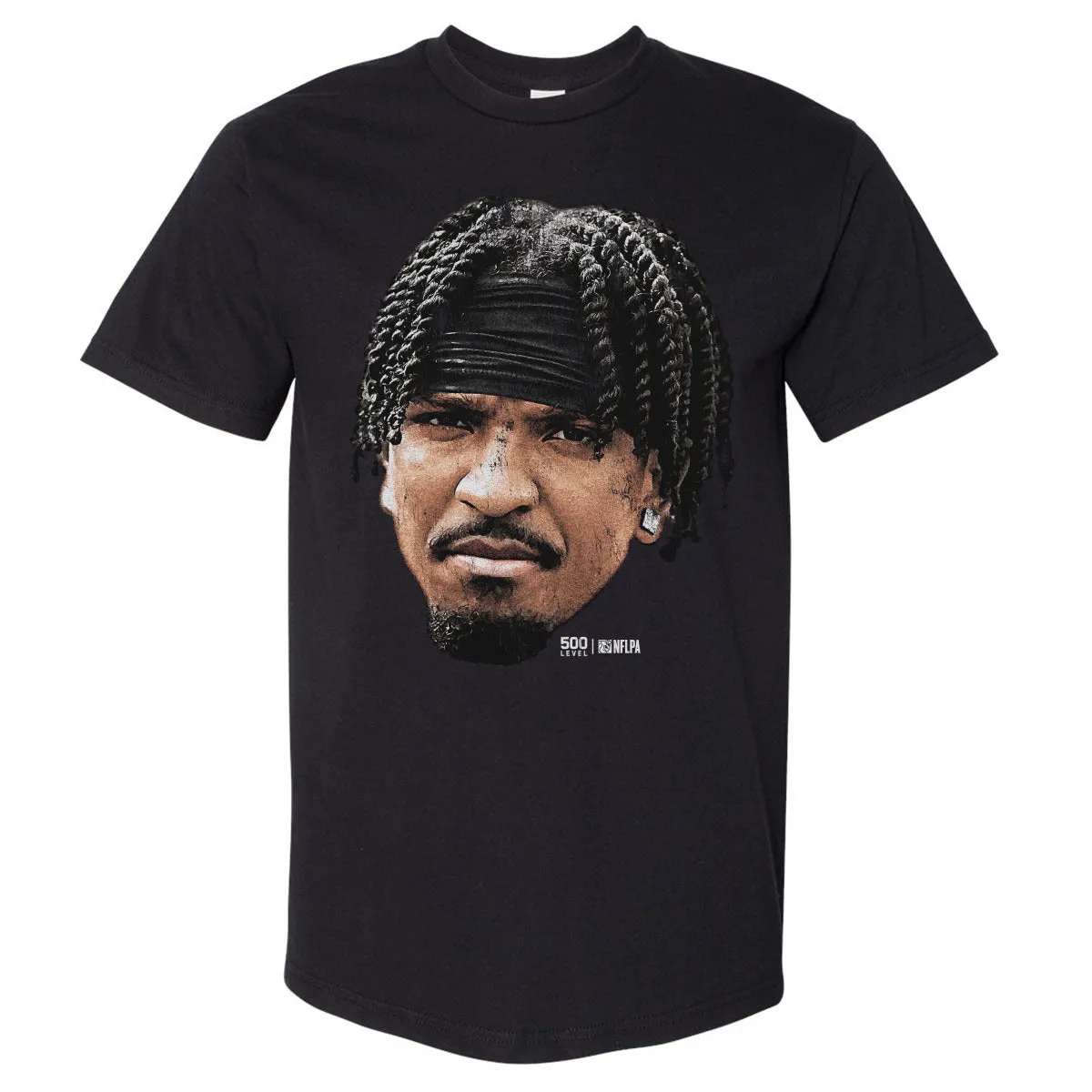 Jayden Daniels Washington Vintage Head WHT sold by 500 Level