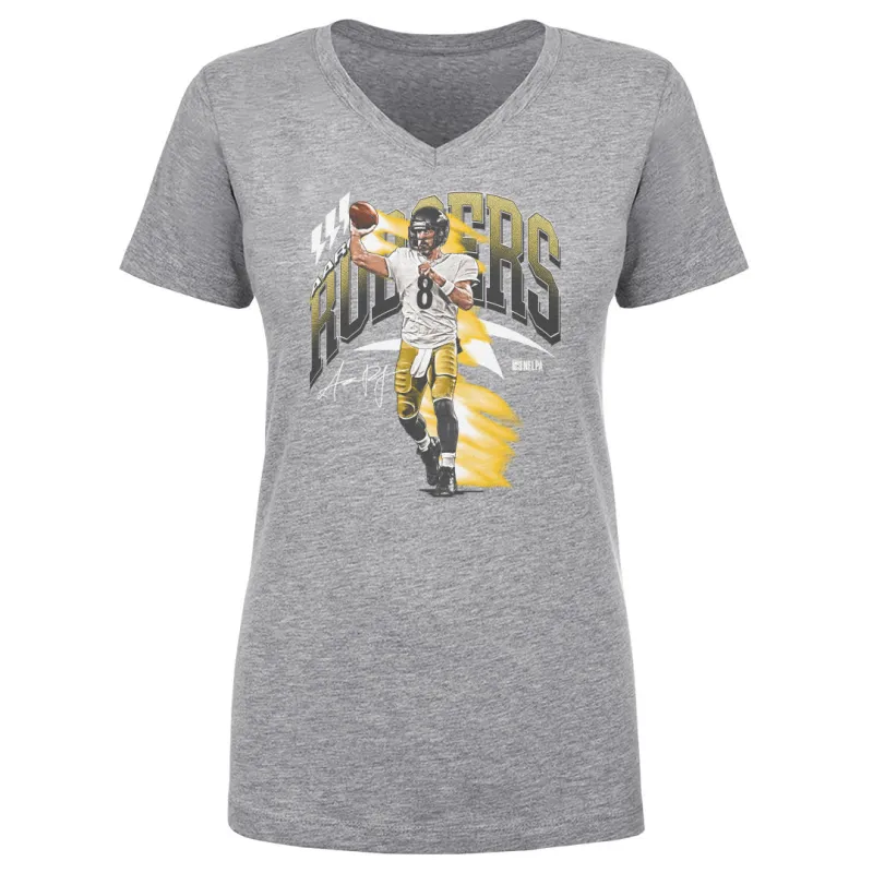Aaron Rodgers Pittsburgh Retro WHT sold by 500 Level