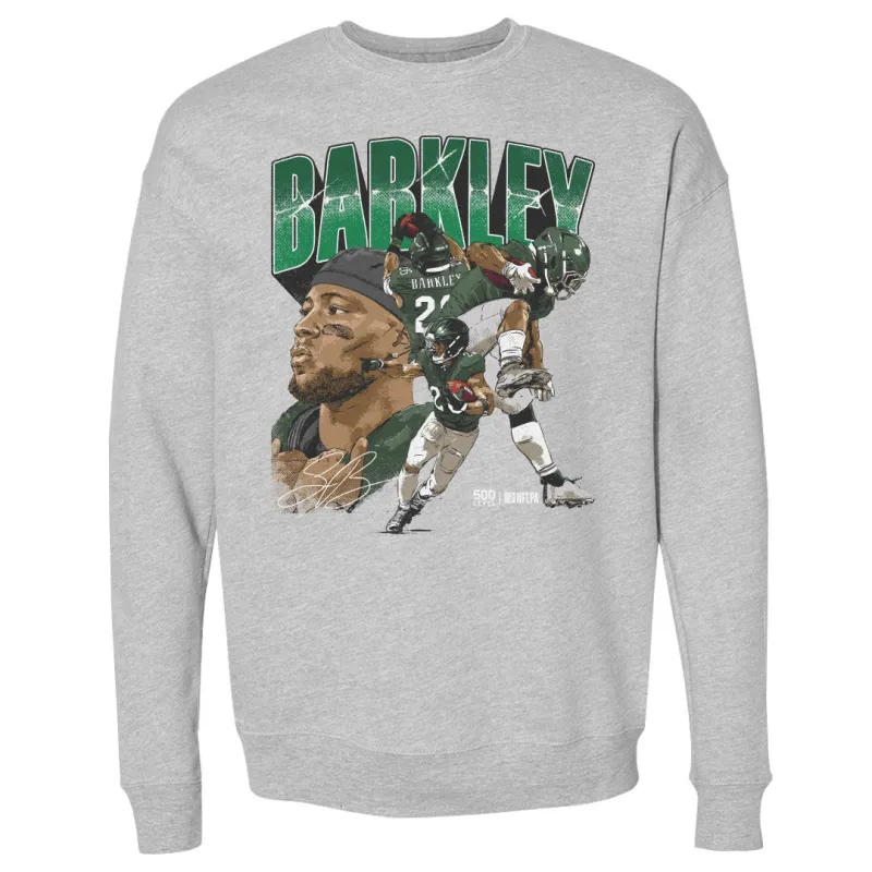 Saquon Barkley Philadelphia Collage WHT sold by 500 Level