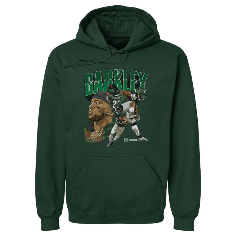 Saquon Barkley Philadelphia Collage WHT sold by 500 Level
