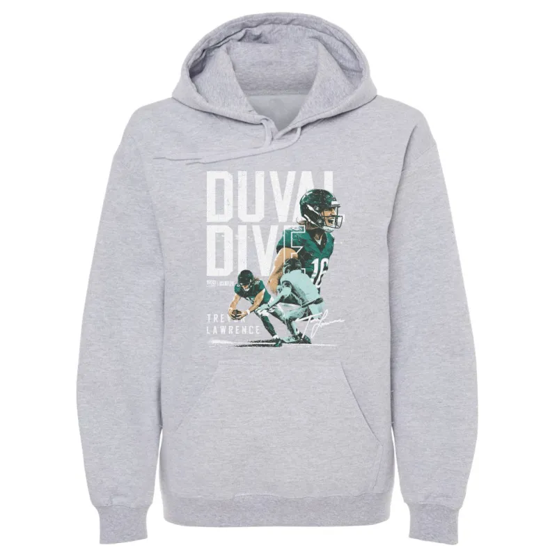 Trevor Lawrence Jacksonville Duval Dive WHT sold by 500 Level