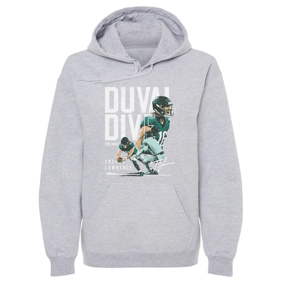 Trevor Lawrence Jacksonville Duval Dive WHT sold by 500 Level