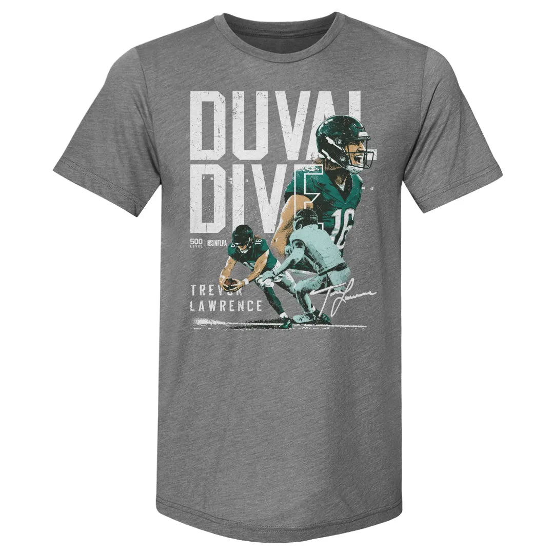 Trevor Lawrence Jacksonville Duval Dive WHT sold by 500 Level product image thumbnail 2