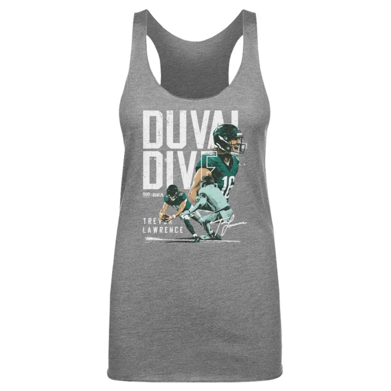Trevor Lawrence Jacksonville Duval Dive WHT sold by 500 Level