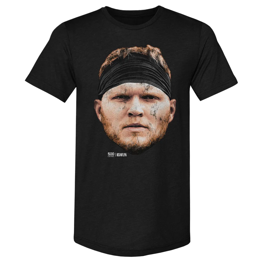 Aidan Hutchinson Detroit Vintage Head WHT sold by 500 Level