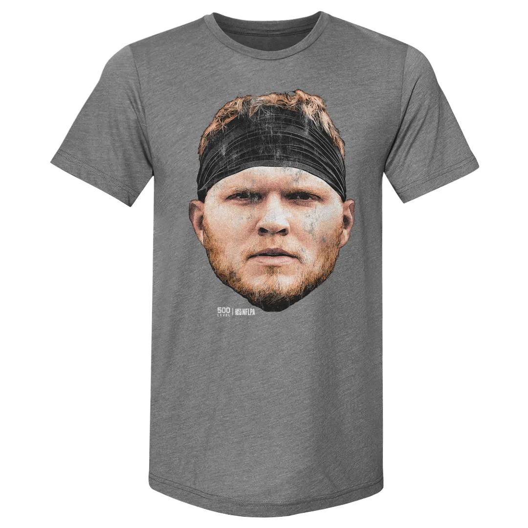 Aidan Hutchinson Detroit Vintage Head WHT sold by 500 Level product image thumbnail 2