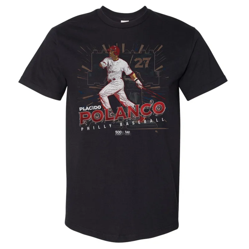 Placido Polanco Philadelphia Player Name WHT sold by 500 Level