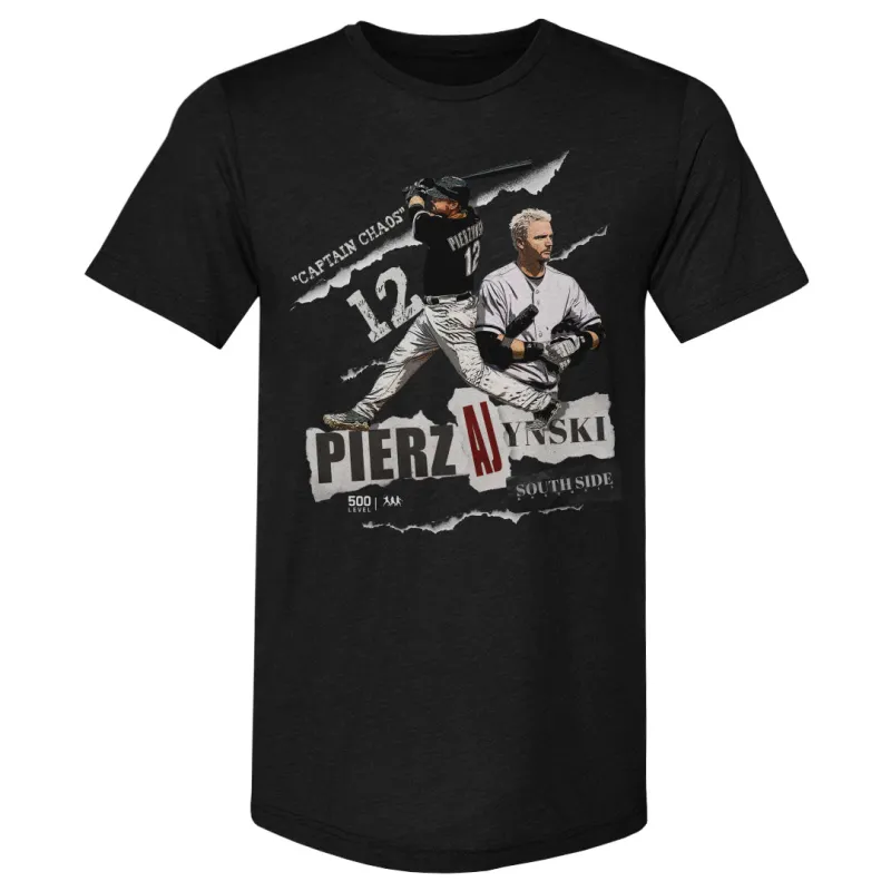 A.J. Pierzynski Chicago W Captain Chaos WHT sold by 500 Level