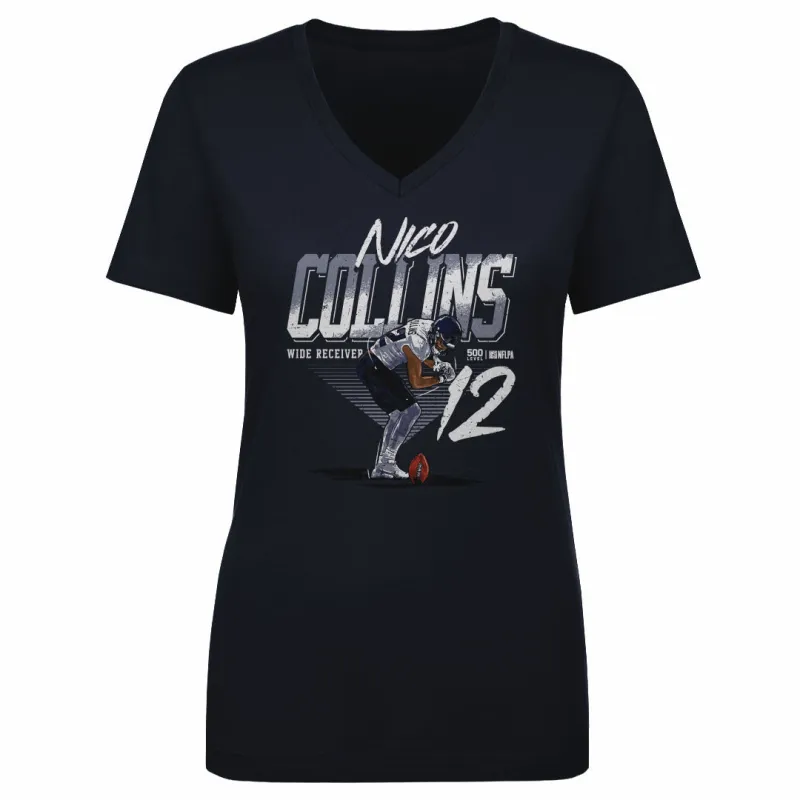 Nico Collins Houston TD Celly WHT sold by 500 Level