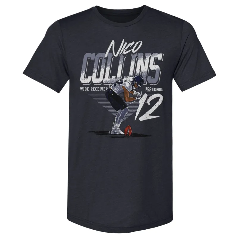 Nico Collins Houston TD Celly WHT sold by 500 Level