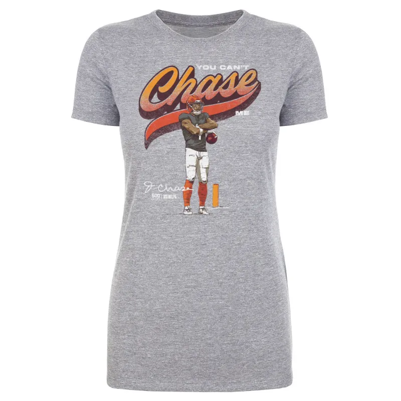 Ja'Marr Chase Cincinnati You Can't Chase Me WHT sold by 500 Level