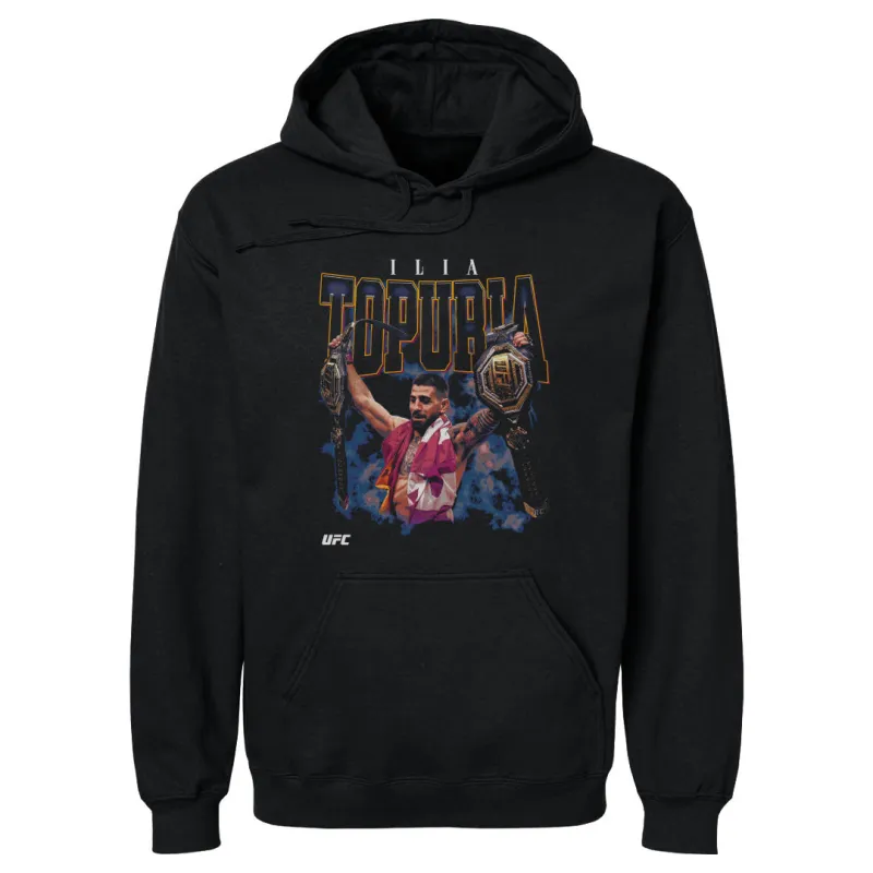 Ilia Topuria Double Champ WHT sold by 500 Level