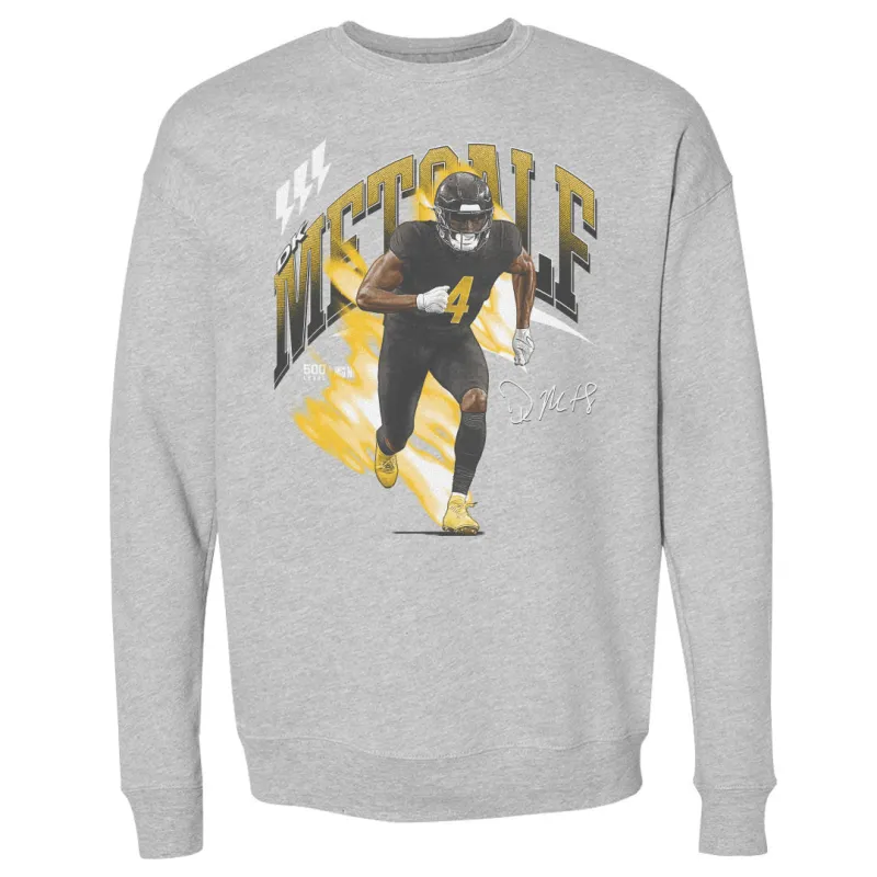 DK Metcalf Pittsburgh Retro WHT sold by 500 Level