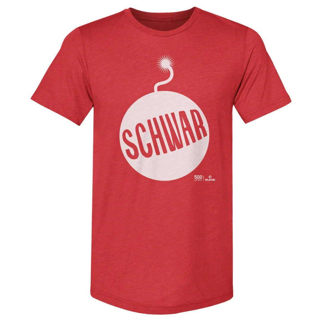 Kyle Schwarber Philadelphia Schwarbomb Vector WHT sold by 500 Level