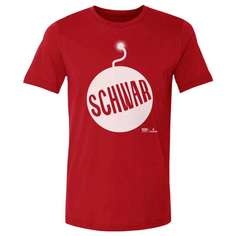 Kyle Schwarber Philadelphia Schwarbomb Vector WHT sold by 500 Level
