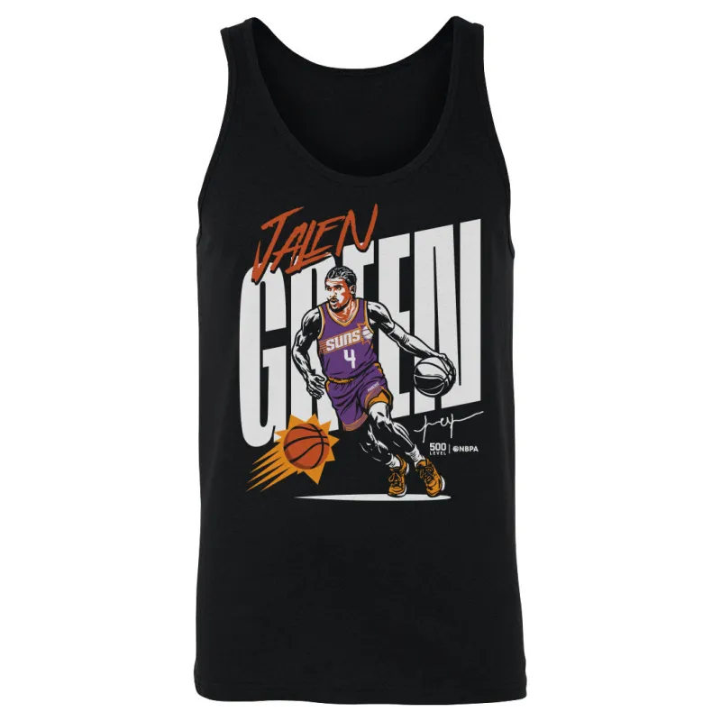 Jalen Green Phoenix Suns Vector WHT sold by 500 Level