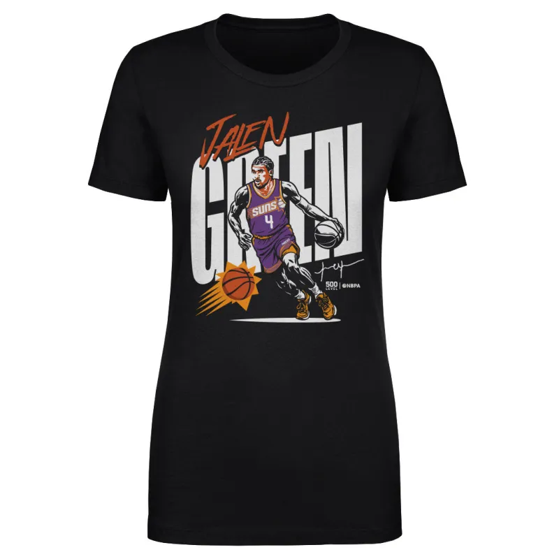 Jalen Green Phoenix Suns Vector WHT sold by 500 Level