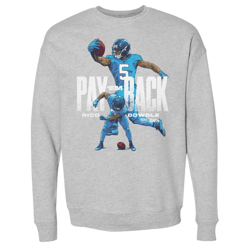 Rico Dowdle Carolina Pay 'Em Back WHT sold by 500 Level