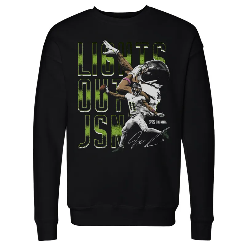 Jaxon Smith-Njigba Seattle Lights Out JSN WHT sold by 500 Level