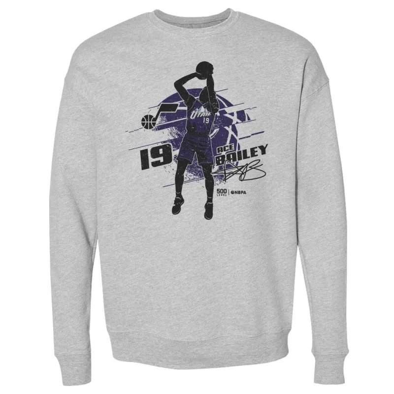Ace Bailey Utah Jazz Silhouette sold by 500 Level