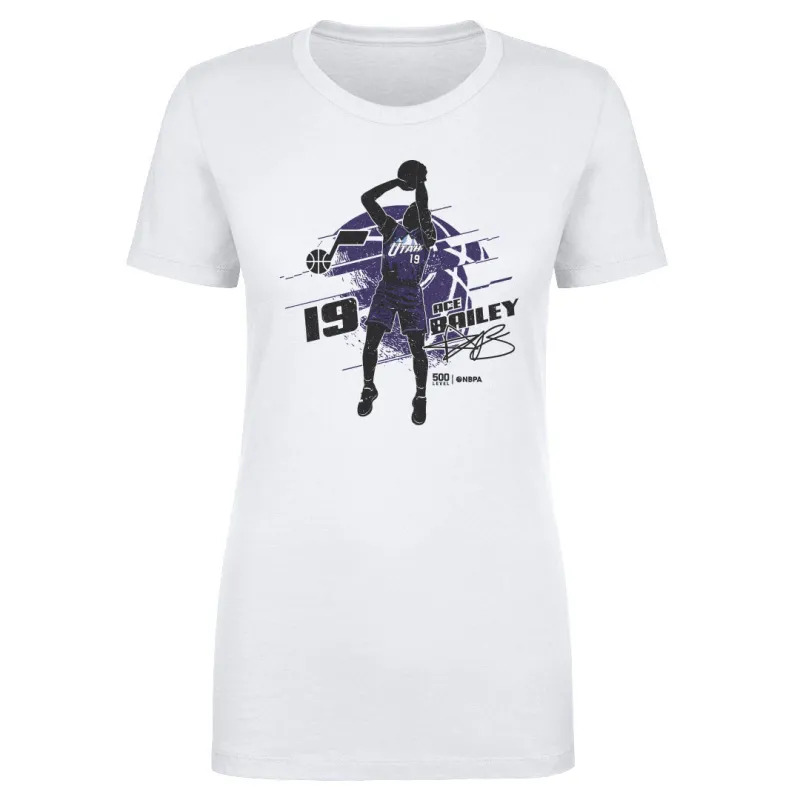 Ace Bailey Utah Jazz Silhouette sold by 500 Level