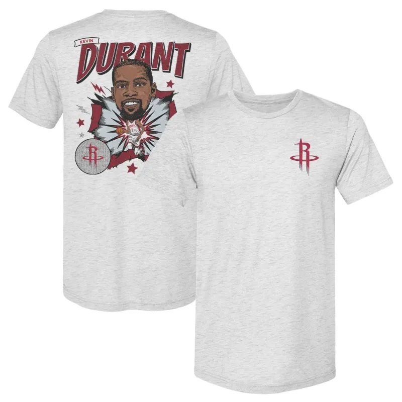 Kevin Durant Houston Rockets Caricature F&B sold by 500 Level