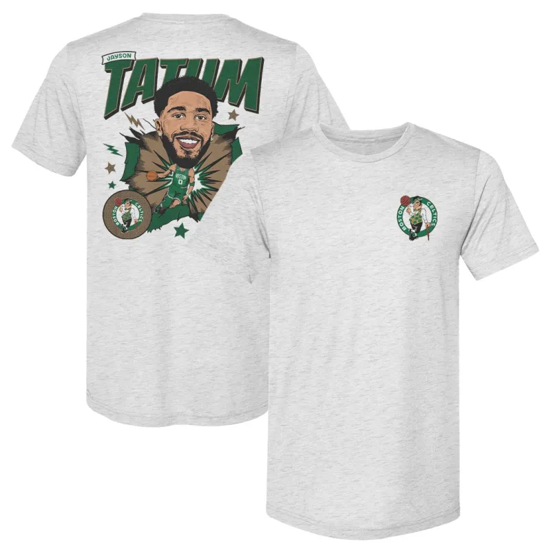 Jayson Tatum Boston Celtics Caricature F&B sold by 500 Level