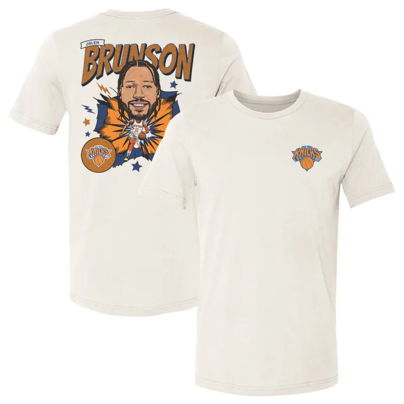 Jalen Brunson New York Knicks Caricature F&B sold by 500 Level