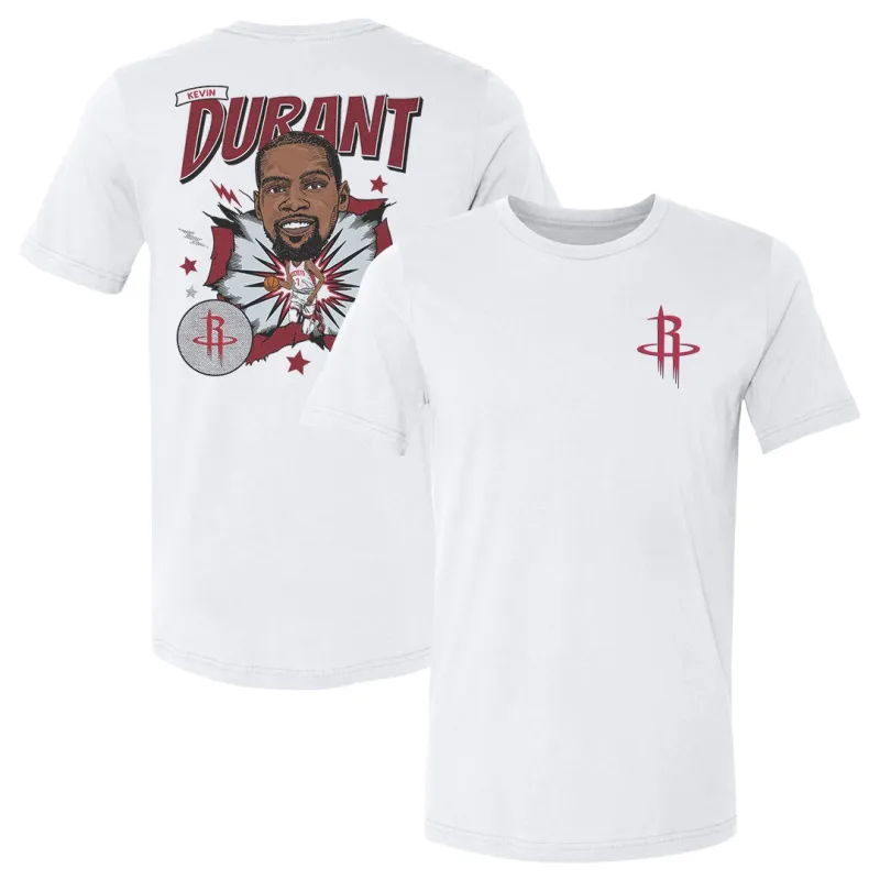 Kevin Durant Houston Rockets Caricature F&B sold by 500 Level