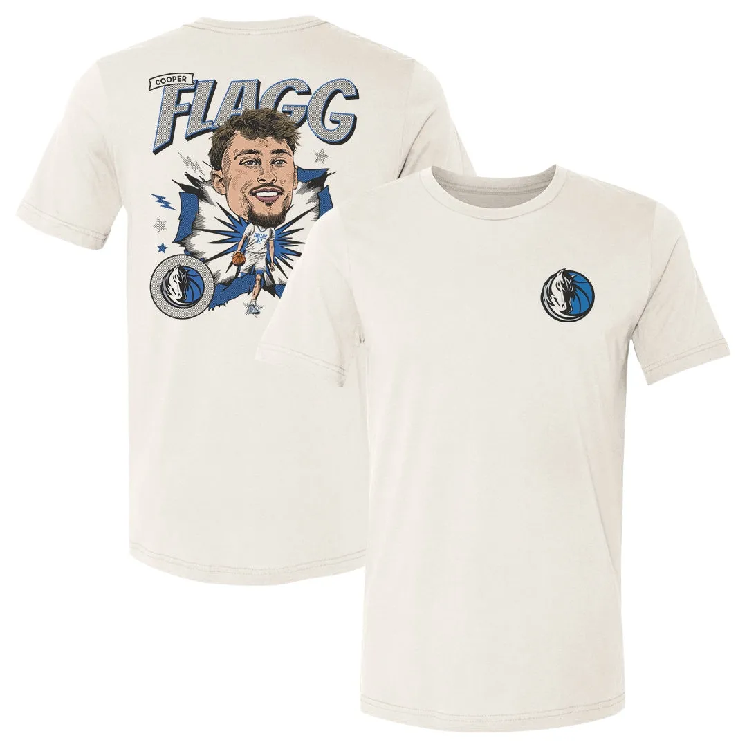 Cooper Flagg Dallas Mavericks Caricature F&B sold by 500 Level