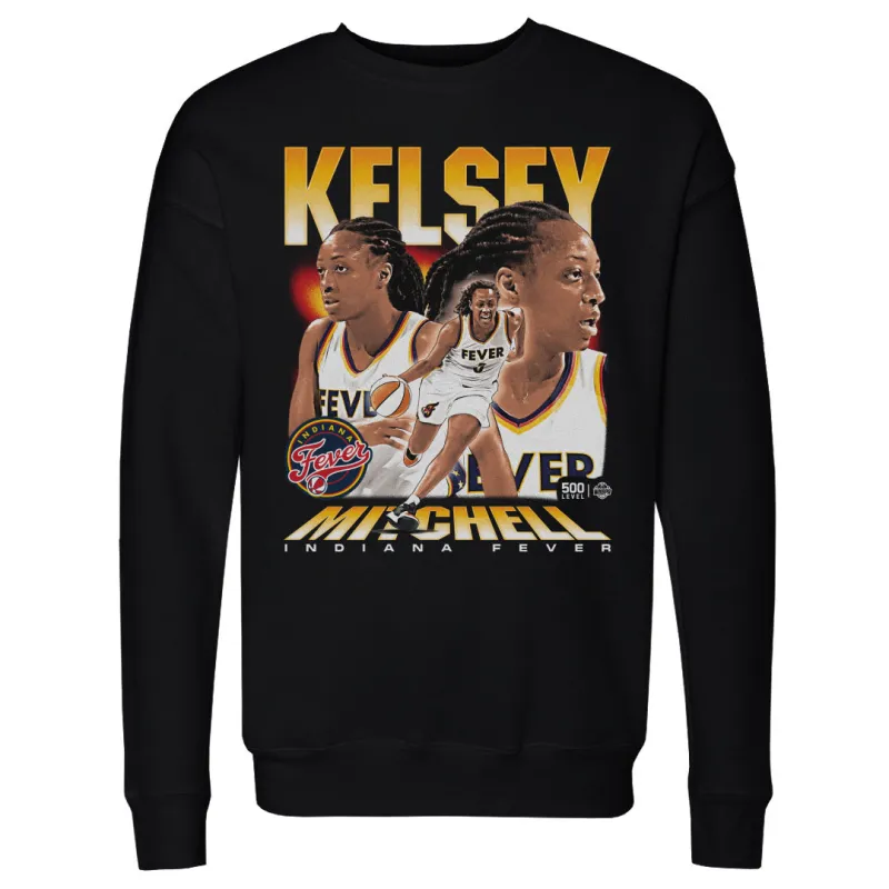 Kelsey Mitchell Indiana Fever Vintage WHT sold by 500 Level