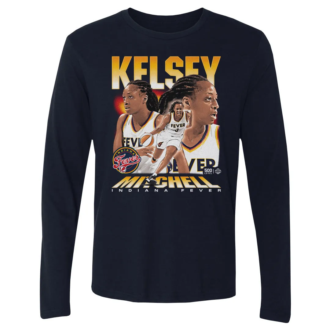 Kelsey Mitchell Indiana Fever Vintage WHT sold by 500 Level