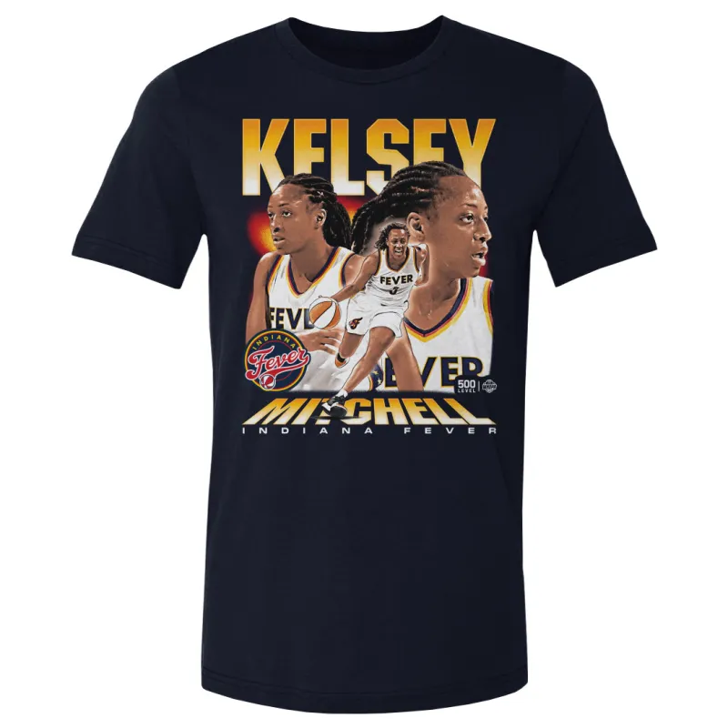 Kelsey Mitchell Indiana Fever Vintage WHT sold by 500 Level